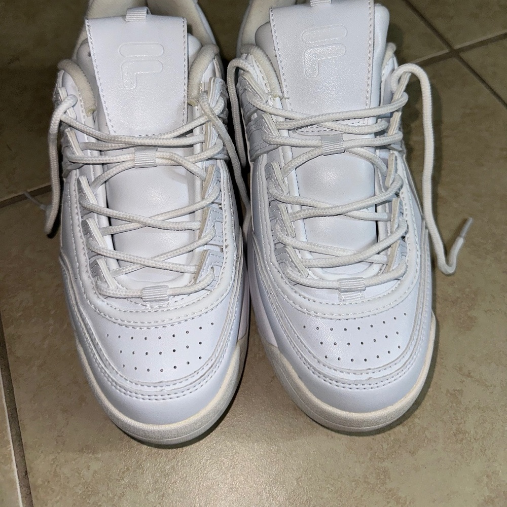 Brand new white filas